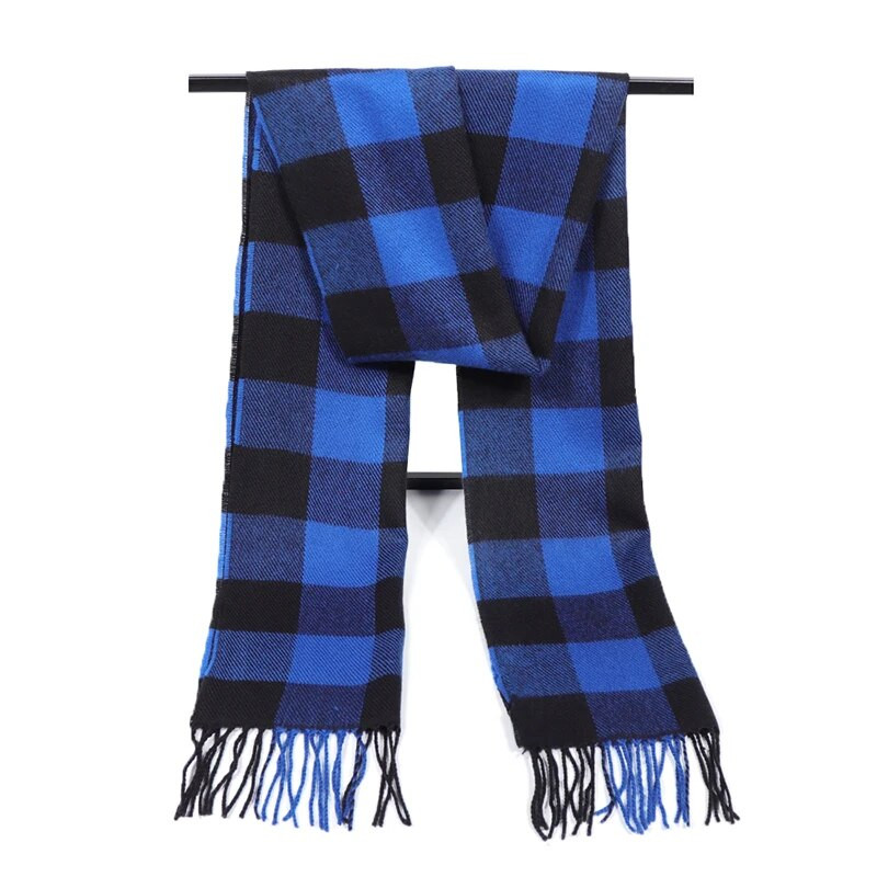 Naiste ruuduline trükisega talvesall, soe daami kašmiirist pashmina sallid, naiste kaelalõimed.