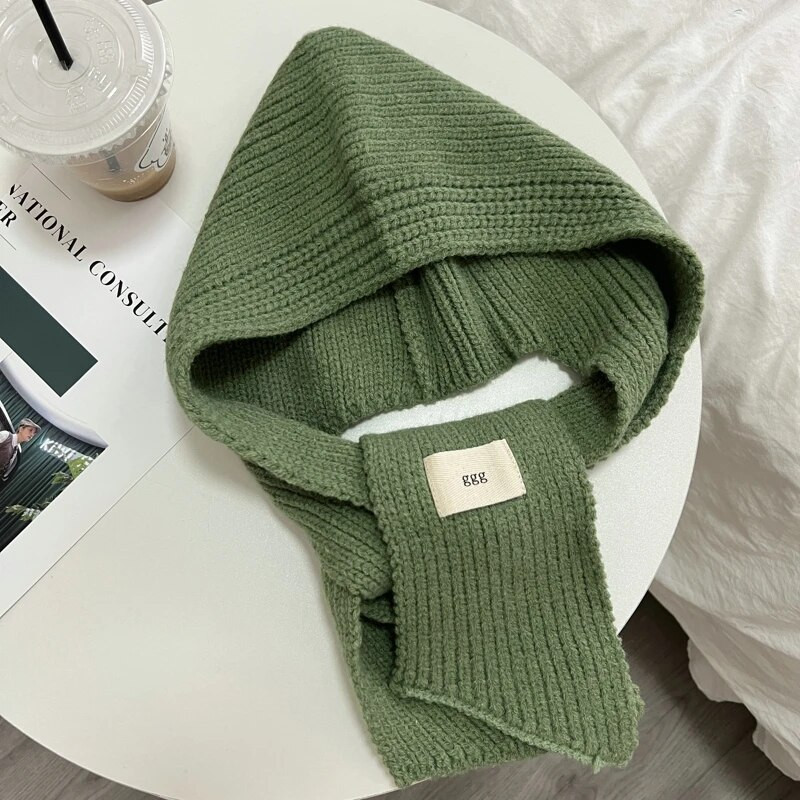 Jauni rudens ziemas trikotāžas sieviešu šalles kašmira pončo siltas modes apmetņi ar kapuci dāmu augstas kvalitātes šalles sievietēm