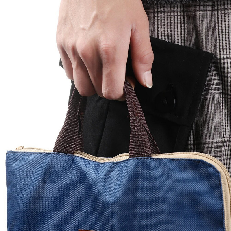 A4 mapa s datotekama Veliki platneni patentni zatvarač Višenamjenska mapa s datotekama A4 Torba za dokumente Poslovna aktovka Organizator Pribor