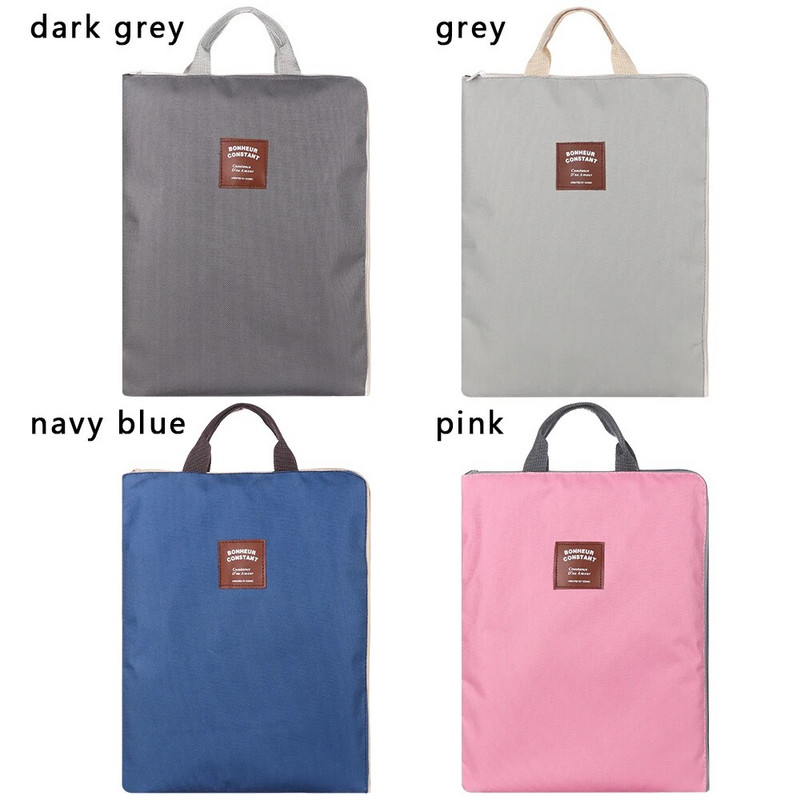 A4 mapa s datotekama Veliki platneni patentni zatvarač Višenamjenska mapa s datotekama A4 Torba za dokumente Poslovna aktovka Organizator Pribor