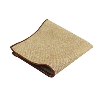 Augstas kvalitātes lakatiņu šalles biznesa kostīms Hankies vilnas gadījuma vīriešu kabatas kvadrātveida cietie kabatlakatiņi kāzām 23*23cm