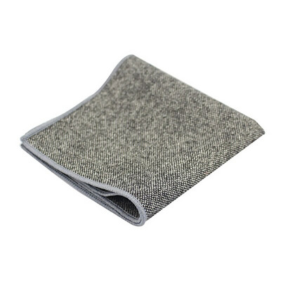 Augstas kvalitātes lakatiņu šalles biznesa kostīms Hankies vilnas gadījuma vīriešu kabatas kvadrātveida cietie kabatlakatiņi kāzām 23*23cm