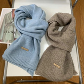 Novi pleteni ženski jednobojni šal, zimski ženski vintage elegantni crveni jednobojni šal, omotani šal za žene