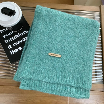 Novi pleteni ženski jednobojni šal, zimski ženski vintage elegantni crveni jednobojni šal, omotani šal za žene