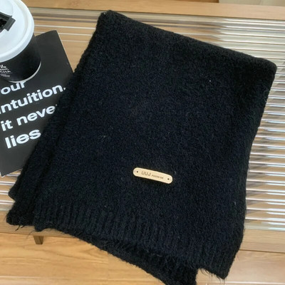 Novi pleteni ženski jednobojni šal, zimski ženski vintage elegantni crveni jednobojni šal, omotani šal za žene