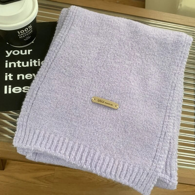 Novi pleteni ženski jednobojni šal, zimski ženski vintage elegantni crveni jednobojni šal, omotani šal za žene