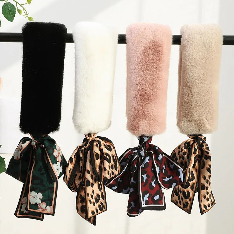 Jesen Zima Ženski vuneni karirani šal Ženski šalovi od kašmira Široki rešetkasti dugi šal Umotana deka Topla kapa