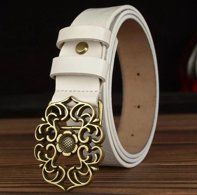 Dostupni ženski kožni remeni velikih veličina Modni ženski pojas Ženska marka Širina remena: 28 mm Dužina: 100-120 cm