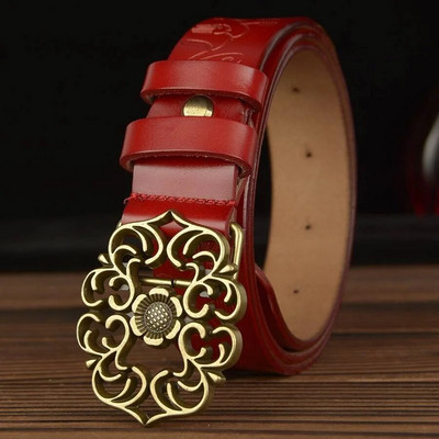 Dostupni ženski kožni remeni velikih veličina Modni ženski pojas Ženska marka Širina remena: 28 mm Dužina: 100-120 cm