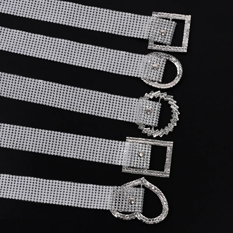 Ženski dijamantni pojasevi Prekrasni sjajni dijamantni pojasevi Ženski modni pojasevi Kaput Haljina Odjevni ukrasi