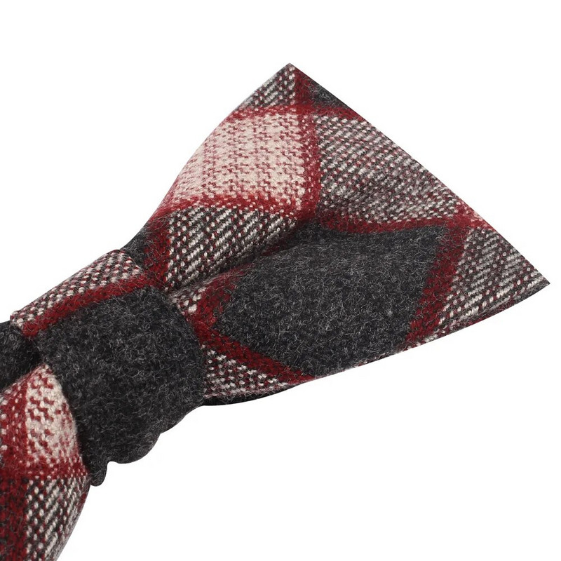 Modna leptir-mašna za muškarce Klasična karirana leptir-mašna za poslovno vjenčanje S mašnom za odrasle Pamučne muške leptir-mašne Kravate Zeleno-plava kravata