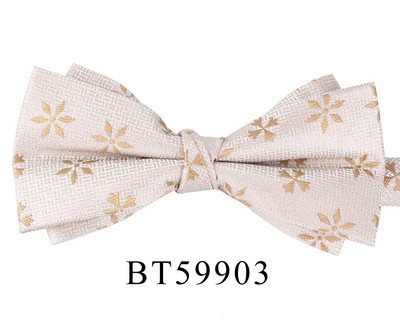 NOVA Vjenčana leptir-mašna Smeđa leptir-mašna za muškarce Žene Leptir-mašna čvor za odrasle Muške leptir-mašne Kravate Party Prugaste leptir-mašne za darove