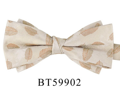 NOVA Vjenčana leptir-mašna Smeđa leptir-mašna za muškarce Žene Leptir-mašna čvor za odrasle Muške leptir-mašne Kravate Party Prugaste leptir-mašne za darove