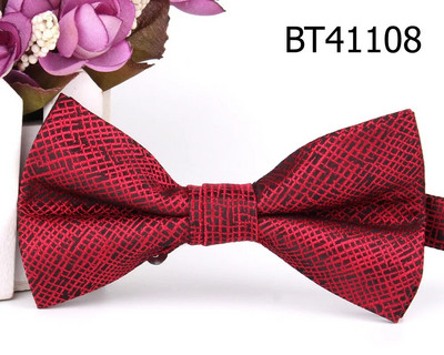 Karirana leptir-mašna Jacquard tkana leptir-mašna Za muškarce Žene Leptir-mašna s čvorom Leptir-mašne za odrasle Kravata Kumove Leptir-mašne za vjenčanje Muška odjeća oko vrata