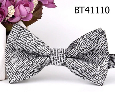 Karirana leptir-mašna Jacquard tkana leptir-mašna Za muškarce Žene Leptir-mašna s čvorom Leptir-mašne za odrasle Kravata Kumove Leptir-mašne za vjenčanje Muška odjeća oko vrata