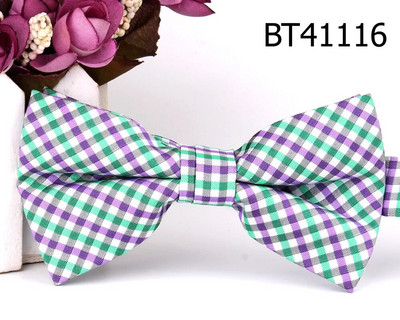 Karirana leptir-mašna Jacquard tkana leptir-mašna Za muškarce Žene Leptir-mašna s čvorom Leptir-mašne za odrasle Kravata Kumove Leptir-mašne za vjenčanje Muška odjeća oko vrata