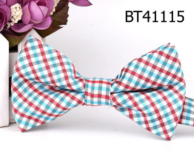 Karirana leptir-mašna Jacquard tkana leptir-mašna Za muškarce Žene Leptir-mašna s čvorom Leptir-mašne za odrasle Kravata Kumove Leptir-mašne za vjenčanje Muška odjeća oko vrata