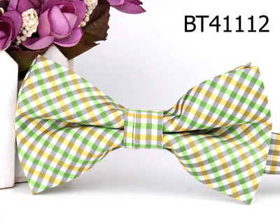 Karirana leptir-mašna Jacquard tkana leptir-mašna Za muškarce Žene Leptir-mašna s čvorom Leptir-mašne za odrasle Kravata Kumove Leptir-mašne za vjenčanje Muška odjeća oko vrata