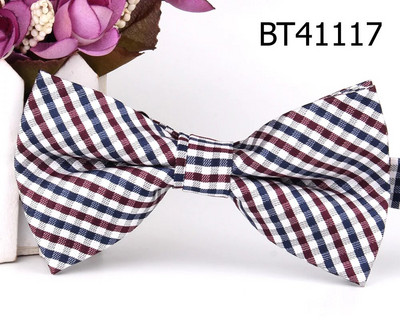 Karirana leptir-mašna Jacquard tkana leptir-mašna Za muškarce Žene Leptir-mašna s čvorom Leptir-mašne za odrasle Kravata Kumove Leptir-mašne za vjenčanje Muška odjeća oko vrata