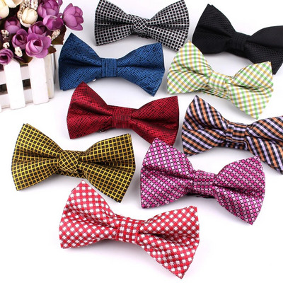 Čeks tauriņš Žakarda Austi tauriņš Vīriešiem Sievietēm Taurītes Pieaugušajiem Taurītes Cravat Groomsmen Taurītes kāzām Vīriešu kaklasaite