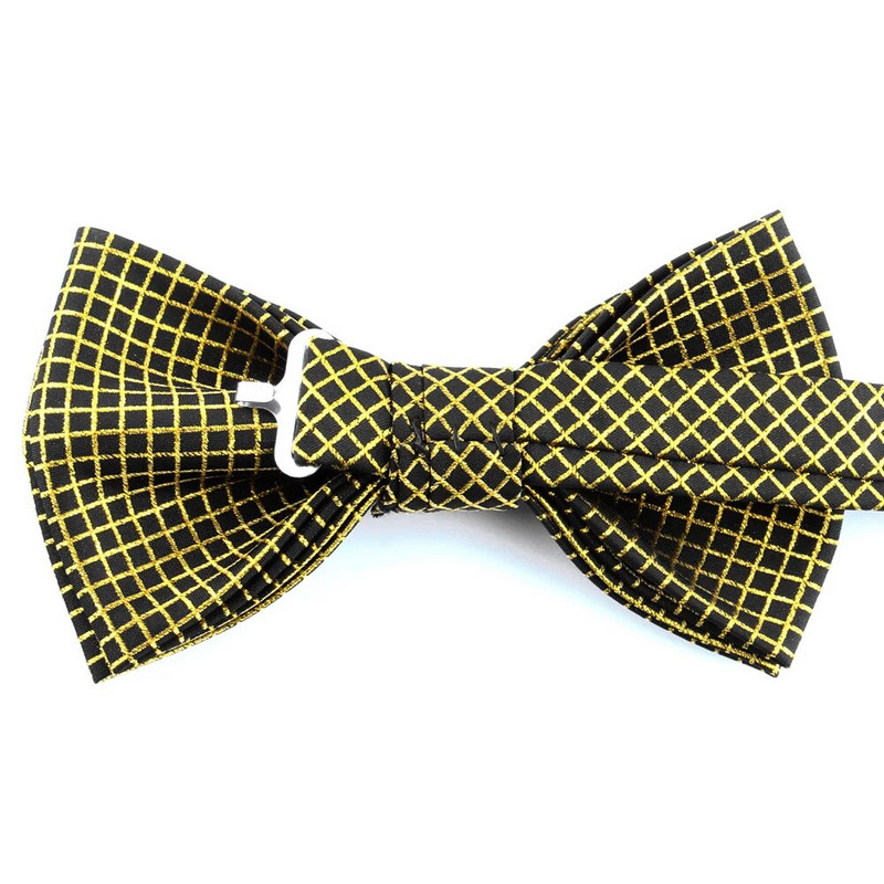 Karirana leptir-mašna Jacquard tkana leptir-mašna Za muškarce Žene Leptir-mašna s čvorom Leptir-mašne za odrasle Kravata Kumove Leptir-mašne za vjenčanje Muška odjeća oko vrata