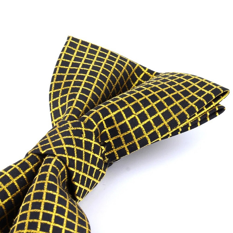 Karirana leptir-mašna Jacquard tkana leptir-mašna Za muškarce Žene Leptir-mašna s čvorom Leptir-mašne za odrasle Kravata Kumove Leptir-mašne za vjenčanje Muška odjeća oko vrata