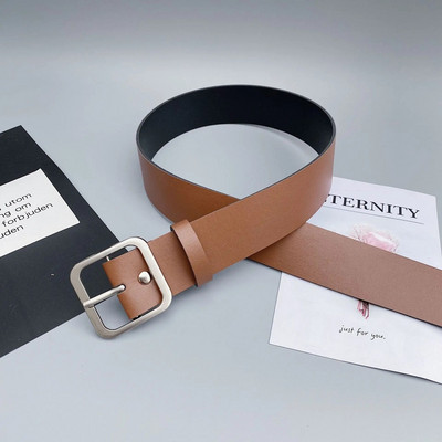 PU bőr öv női négyszögletes csatos csatos farmer fekete öv elegáns luxusmárka női vintage pántos női derékpánt 2022