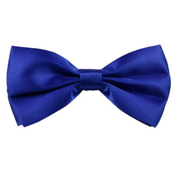 Υψηλής ποιότητας 2,5cm φαρδιές Royal Blue Γυναικείες αντρικές ζαρτιέρες Σετ παπιγιόν Μασίφ ελαστικές ζαρτιέρες και τιράντες πουκάμισου παπιγιόν