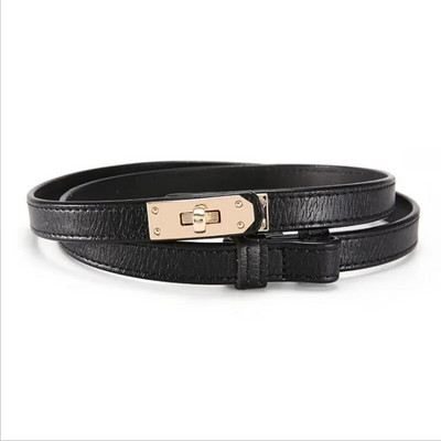 Ženski remen Luksuzna robna marka Remeni  za žene Modni podesivi remeni Haljina Traperice Tanki pojas od kravlje kože Bijelo Crvena