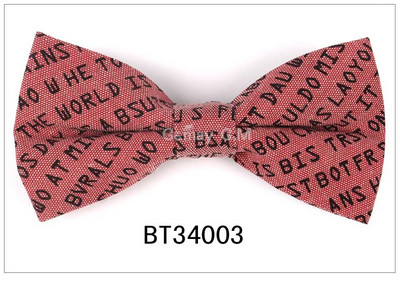 Modes Kokvilna Vīriešu tauriņi Ikdienas krekli Taurete Vīriešiem Sieviešu tauriņš Pieaugušajiem Apdrukāta Burtu tauriņi Kravati Kāzu tauriņi