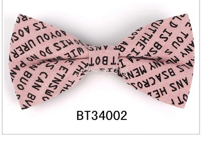 Modes Kokvilna Vīriešu tauriņi Ikdienas krekli Taurete Vīriešiem Sieviešu tauriņš Pieaugušajiem Apdrukāta Burtu tauriņi Kravati Kāzu tauriņi