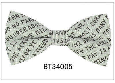 Modes Kokvilna Vīriešu tauriņi Ikdienas krekli Taurete Vīriešiem Sieviešu tauriņš Pieaugušajiem Apdrukāta Burtu tauriņi Kravati Kāzu tauriņi