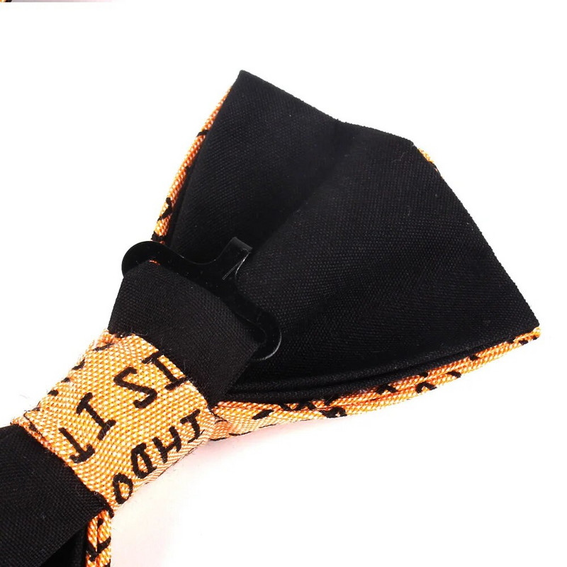 Modes Kokvilna Vīriešu tauriņi Ikdienas krekli Taurete Vīriešiem Sieviešu tauriņš Pieaugušajiem Apdrukāta Burtu tauriņi Kravati Kāzu tauriņi