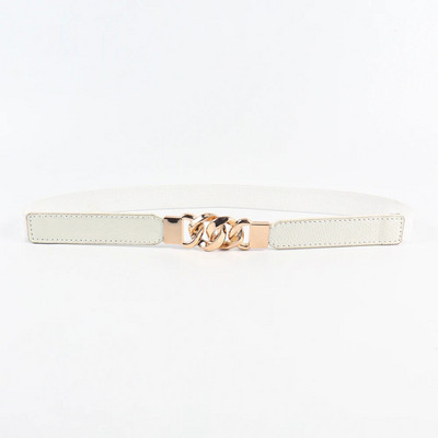 Sieviešu jostas plānas jostas slaids dekoratīvs krekls ar kleitu vairāku gredzenu sprādzi elastīga augsta elastīga atmosfēra vasaras jauns stils