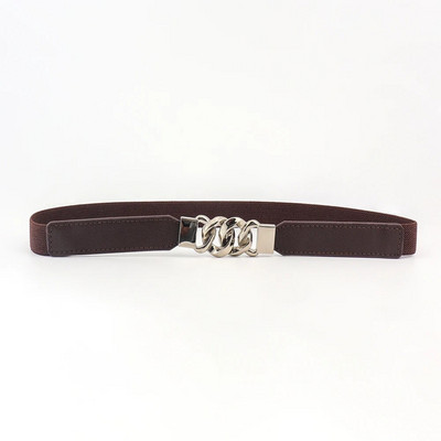 Sieviešu jostas plānas jostas slaids dekoratīvs krekls ar kleitu vairāku gredzenu sprādzi elastīga augsta elastīga atmosfēra vasaras jauns stils