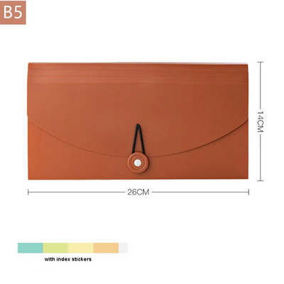 A4 papīrs 13 režģi Mape Rokas daudzfunkciju failu mape Orgānu kastīte Organizators Uzglabāšanas turētājs Biroja dokumentu glabāšanas rīki