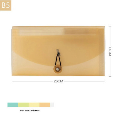 A4 papīrs 13 režģi Mape Rokas daudzfunkciju failu mape Orgānu kastīte Organizators Uzglabāšanas turētājs Biroja dokumentu glabāšanas rīki