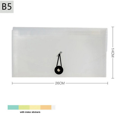 A4 papīrs 13 režģi Mape Rokas daudzfunkciju failu mape Orgānu kastīte Organizators Uzglabāšanas turētājs Biroja dokumentu glabāšanas rīki