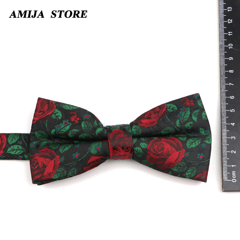 Nove cvjetne leptir-mašne Kravate s printom ruža Leptir-mašna Zelena Bule Mašna-čvor Kravate za muškarce Poslovna odijela za vjenčanja Šareni leptir Crava
