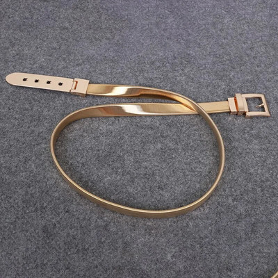 Ženski remen od legure, dame, djevojke, mršave, punk, elastični remen, pojas za haljinu, modni zlatni/srebrni dodaci za traperice