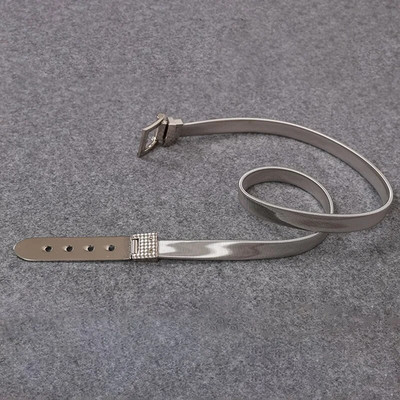 Ženski remen od legure, dame, djevojke, mršave, punk, elastični remen, pojas za haljinu, modni zlatni/srebrni dodaci za traperice