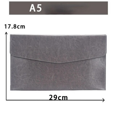A4 A5 A6 Pu mappa adatcsomag bőr akta irattáska divat aktatáska adatok szerződés számla irattáska iskolai irodaszerek