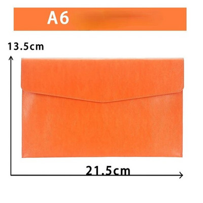 A4 A5 A6 Pu mappa adatcsomag bőr akta irattáska divat aktatáska adatok szerződés számla irattáska iskolai irodaszerek