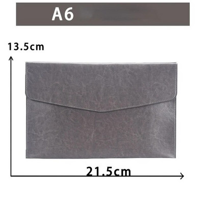 A4 A5 A6 Pu mappa adatcsomag bőr akta irattáska divat aktatáska adatok szerződés számla irattáska iskolai irodaszerek