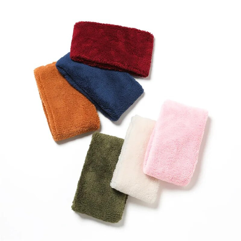 Naised Talvine lambaliha samet paks kaelakaitse Palus sall Armas tudeng Talvine õuerattasõit korallide samet soe võltskrae