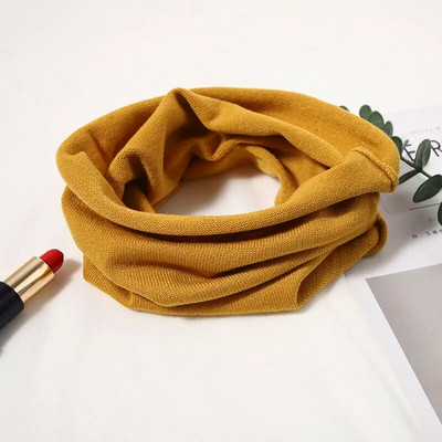 Korejski zimski pleteni vuneni štitnik vratne kralježnice, elastični pulover s lažnim ovratnikom, topli šal, muškarci, žene, štitnik za vrat, traka za glavu Q30