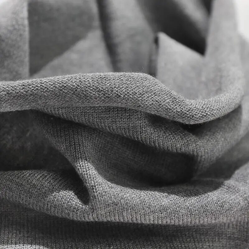 Korejski zimski pleteni vuneni štitnik vratne kralježnice, elastični pulover s lažnim ovratnikom, topli šal, muškarci, žene, štitnik za vrat, traka za glavu Q30