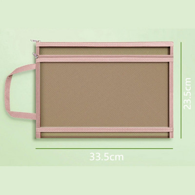 Nešiojamas A4 failų aplankas tinklinis užtrauktukas vokų aplankai mokyklinėms biuro reikmenims Plastikinis failų maišelis dokumentų tvarkytuvas