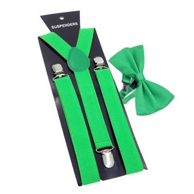 Modni tregeri Set leptir kravata Prilagodljivi uniseks tregeri Y Back Style Elastične naramenice Dodaci za odjeću