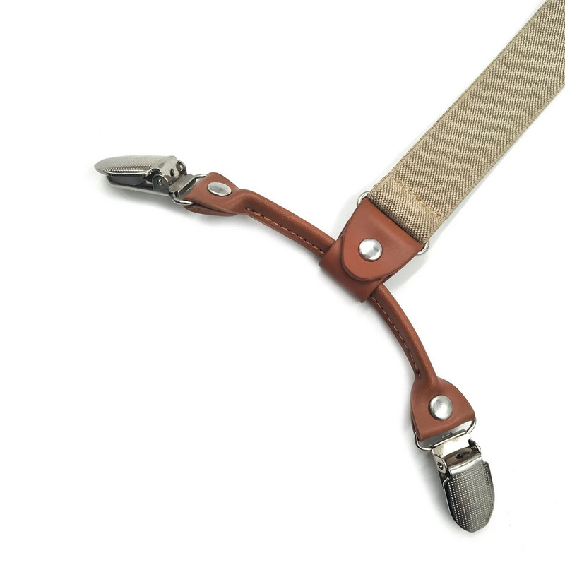 2,5*115 cm Deepeel muške naramenice za odrasle s 4 kopče naramenice Unisex elastične naramenice X-tipa Široke naramenice Muški set s leptir mašnama za muškarce